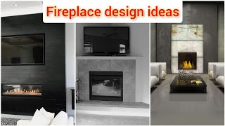 30 MODERN FIREPLACE DESIGN IDEAS FIREPLACE MANTEL DECORATION 2023 [upl. by Valerlan998]