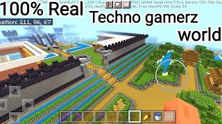 Techno Gamerz BEAUTIFUL WORLD  MINECRAFT GAMEPLAY [upl. by Eeneg]