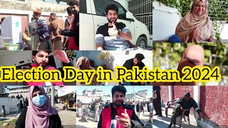 Niklo Pakistan ki Khatir 🇵🇰 Election Day in pakistan 2024 🗳  Rana yaseen vlog [upl. by Kannav]