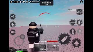 Playing roblox weaponry [upl. by Derdle]