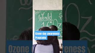 Ozone day Awareness Programe motivation motivational video trending viralcollegeknowledge [upl. by Acceb466]