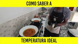 Como Saber Temperatura Ideal do Óleo [upl. by Ecitnerp]