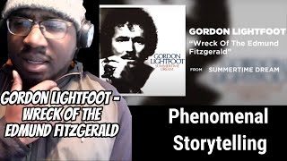 Gordon Lightfoot  Wreck Of The Edmund Fitzgerald  Reaction  FIRST TIME HEARING [upl. by Adnuhs]