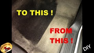 HOW To DYE ANY CARPET amp FABRICBACK To NEW Again [upl. by Einohtna]