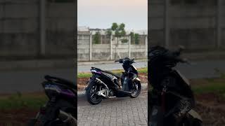 modifikasi beat deluxe warna hitam ganteng parah [upl. by Sucrad529]