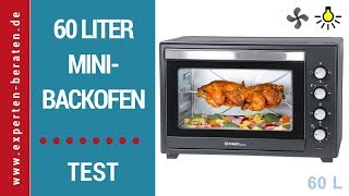 ☑ Mini Backofen von TZS First Austria ausführlich getestet ► auf expertenberatende ► unboxing [upl. by Cynar]