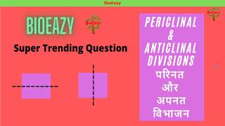 Periclinal and anticlinal divisions  परिनत और अपनत विभाजन  Dr Amit Tak  NEET  Biology  Division [upl. by Suter]