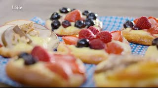 Dessertpizzas met vers fruit [upl. by Hallerson]