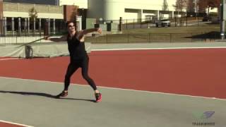 HOW TO THROW JAVELIN  20m Shuffle Bound Throw [upl. by Ferdy]