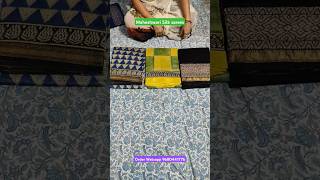 Maheshwari Silk Sarees Todays New collection ।। Free shipping ।। Silk sarees collection [upl. by Eadnus]