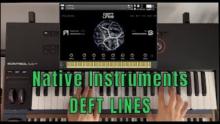 Deft Lines  Native Instruments  No Talking [upl. by Akenal370]