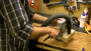 Extraction Hose Adaptor for Old Orbital Sander [upl. by Rilda]