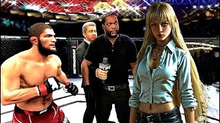 Ufc 4  Khabib Nurmagomedov Vs Tekken Lili Ea Sports [upl. by Woodberry]