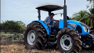 Tractor Landini super 110B demostración a agricultores [upl. by Rabin]