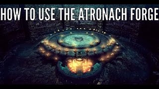 Skyrim How To Use The Atronach Forge To Make Daedric Equipm [upl. by Cassie234]