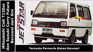 Minibus 1000 cc Paling Mewah  Review dan Sejarah Mitsubishi Jetstar  Mitsubishi Jet Star SHW [upl. by Trev]