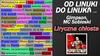 Gimpson MC Sobieski  Liryczna chłosta  Od Linijki Do Linijki [upl. by Mirth]