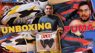 Puma Trinity Sneakers Unboxing 🔥 Puma Rebound High Top Sneaker 😱  Shoes Under 2500 [upl. by Polk]