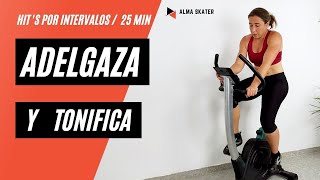 RUTINA【 Bicicleta Estática Fija】para PRINCIPIANTES 🔥Perder PESO🔥 [upl. by Ylicic]