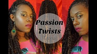 How To Do Passion Twists Tutorial  3 Different Installation Methods [upl. by Adaj]