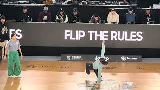 LOGISTX VS NICKA  BGIRLS TOP 8  WDSF WORLD BREAKING CHAMPIONSHIPS 2023 LEUVEN BELGIUM [upl. by Mohammed]