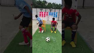 Who will win football skill on chair [upl. by Arehsat]