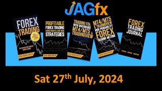 JAGfx Weekly Analysis Sat 27th Jul 2024 [upl. by Noyahs]