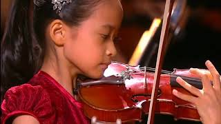 Himari Yoshimura 8 years old 吉村妃鞠  Paganini Violin Concerto No1  1st movement 2019 [upl. by Alleacim]