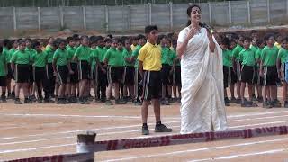 Drill Display by Pre Primary kids 1  Sports Day at St Pious [upl. by Camilo]