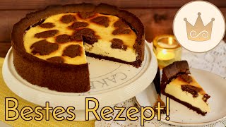 EINFACH UND SCHNELL 😋RUSSISCHER ZUPFKUCHEN KÄSEKUCHEN mit SCHOKOTEIG 😋Rezept von SUGARPRINCESS [upl. by Head965]