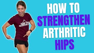 5 BEST strengthening exercises for arthritic hips [upl. by Caniff35]