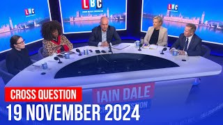 Cross Question with Iain Dale 1911  Watch again [upl. by Demy859]