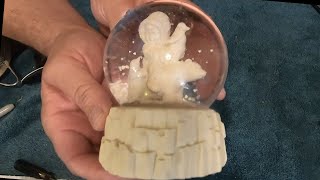 Ep 4  Repair of a Snow Baby Snow Globe [upl. by Nylhtiak]