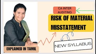 RISK OF MATERIAL MISSTATEMENT  CA INTER AUDIT  NEW SYLLABUS  EXPLAINED IN TAMIL  CHP 3 SA 200 [upl. by Lednahs273]