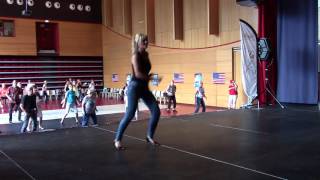 HEADS AND TAILS Line Dance by Ivonne Verhagen [upl. by Creath]