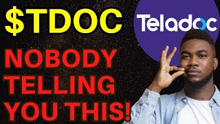 TDOC Stock Teladoc Health stock TDOC STOCK PREDICTIONS TDOC STOCK Analysis tdoc stock news today [upl. by Summers]