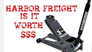 Pittsburgh 3 ton Harbor freight floor jack review [upl. by Tristram681]