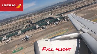 4K Barcelona ✈ Madrid  Iberia  Full Flight  IB3013  ECJFN  22062023 [upl. by Daraj611]