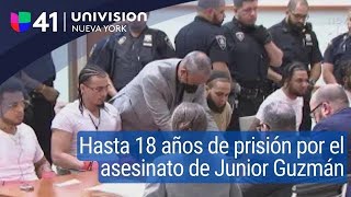 Entre 12 y 18 años de prisión pagarán los involucrados en el asesinato del joven Junior Guzmán [upl. by Whale]