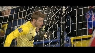 David De Gea Vs Crystal Palace 1314 Away HD 720p [upl. by Gilbye]