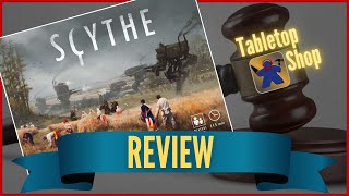 Scythe Board Game Review  Tabletop Shop Podcast Snippets [upl. by Adriena37]