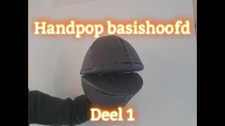 Handpop basis DIY deel 1 Basishoofd [upl. by Ardnos]