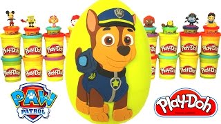 Ovo Surpresa Gigante do Chase da Patrulha Canina em Português Brasil de Massinha PlayDoh [upl. by Ettennat]