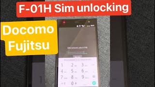 Docomo Fujitsu arrows F01H sim unlocking [upl. by Ised]