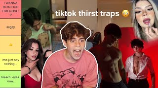 reacting to my mutuals THIRST TRAPS [upl. by Nie]