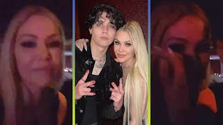 Landon Barkers Mom Shanna Moakler IN TEARS at His Concert [upl. by Teodor68]