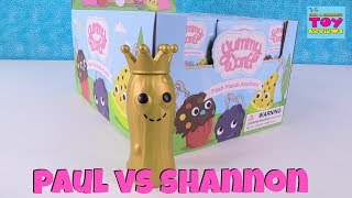 Paul vs Shannon Yummy World Fresh Friends Keychains Challenge Toy Review  PSToyReviews [upl. by Nyvlem415]