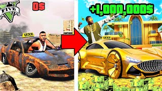 PASO DE TAXI POBRE A MILLONARIO en GTA 5 [upl. by Aniretac]