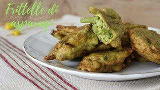 Frittelle di asparagi  Croccanti e saporite [upl. by Hilly533]