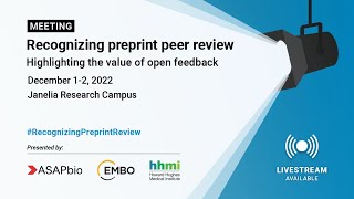 Recognizing Preprint Peer Review Day 1 Part 3 [upl. by Livingstone]